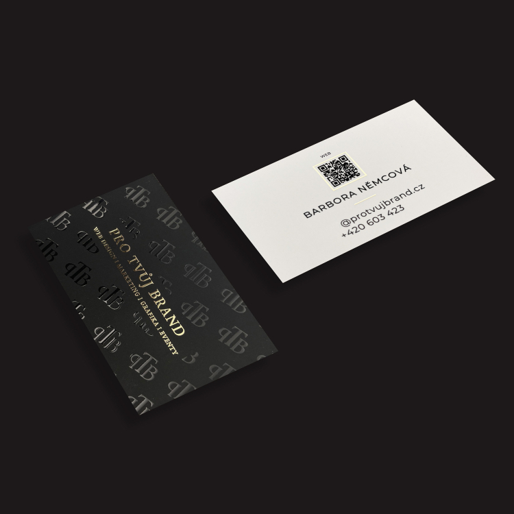 PAPER 350G <br /> 3D GOLD // PARTIAL VARNISH